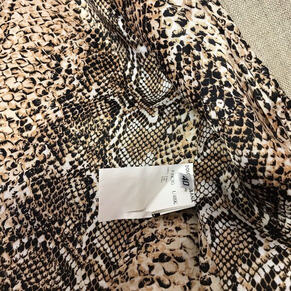 Dolce & Gabbana Women Linen Jacket with fringe Beige 40 - Picture 16 of 16